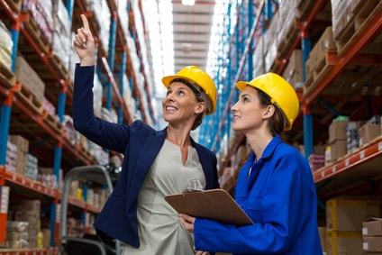 What is warehouse order picking?