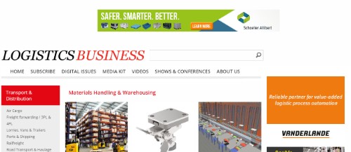 Logistics Business' Material Handling and Warehousing Blog