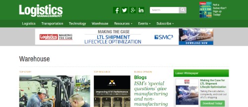Logistics Management's Warehouse Blog