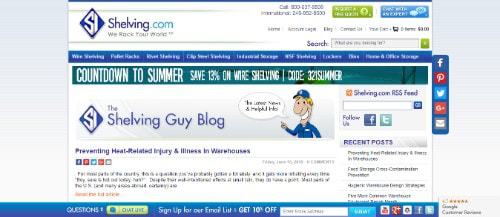 Shelving.com's: The Shelving Guy Blog