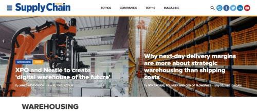 Supply Chain Digital's Warehouse Blog