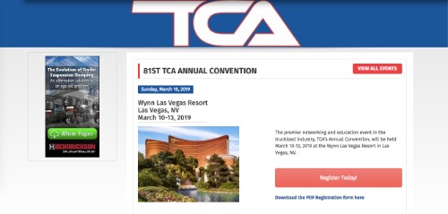 81st TCA Annual Convention