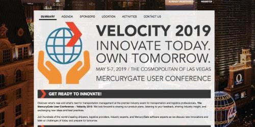 Velocity 2019 MercuryGate User Conference