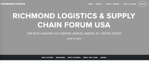 Richmond Logistics and Supply Chain Forum USA