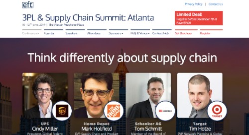 3PL and Supply Chain Summit: Atlanta