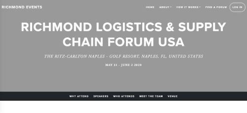 Richmond Logistics and Supply Chain Forum USA