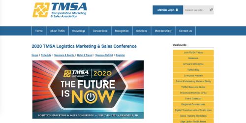 2020 TMSA Logistics and Marketing Sales Conference
