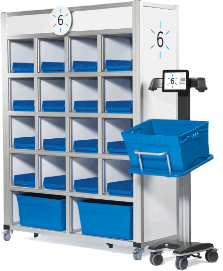 Mobile Sort enables warehouse associates to intelligently pick and sort batches into discrete orders.