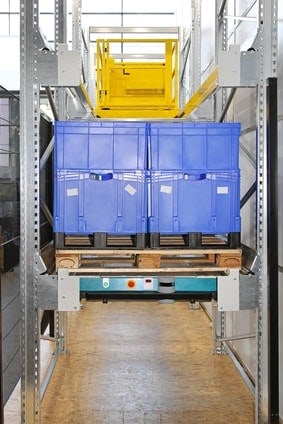 Definition of a warehouse shuttle system 