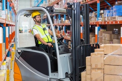 Cons of traditional warehouse picking equipment: forklifts, lift trucks and turret trucks