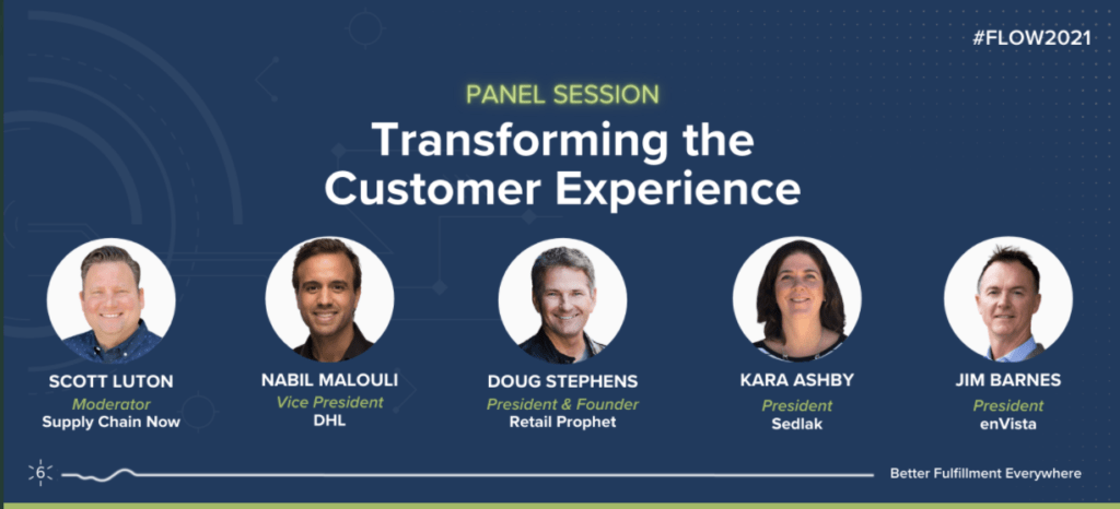 Transforming Customer Experience panel session graphic